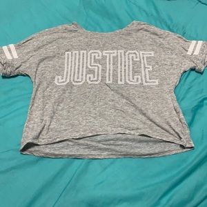 Girls Justice Cropped T-Shirt